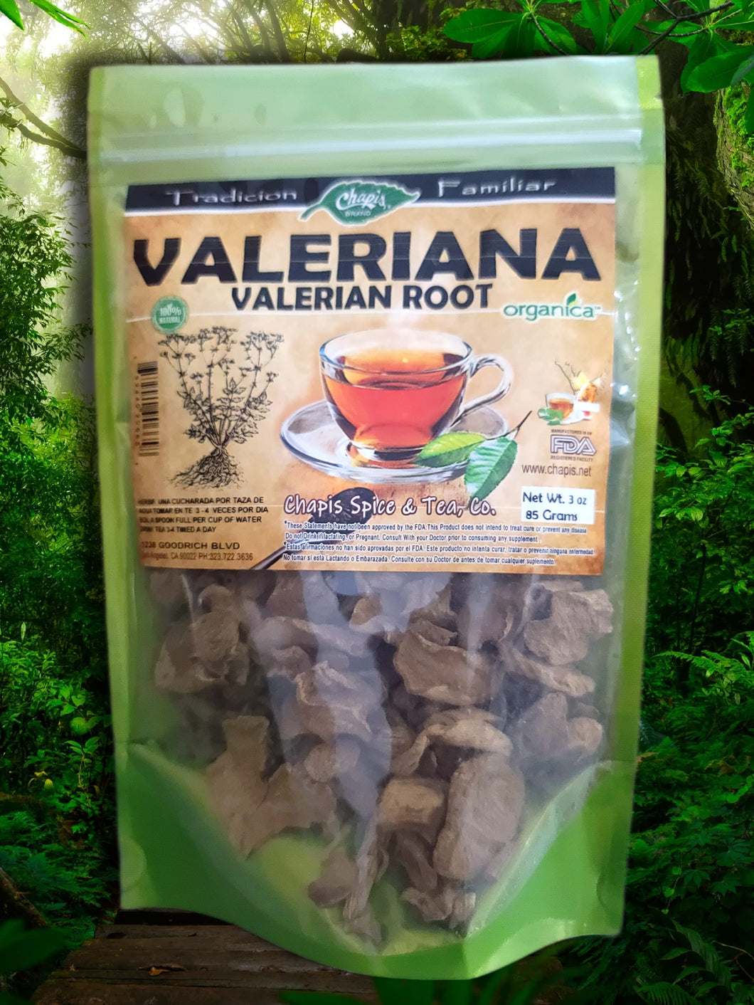 Valeriana/Valerian Root 3oz 85g