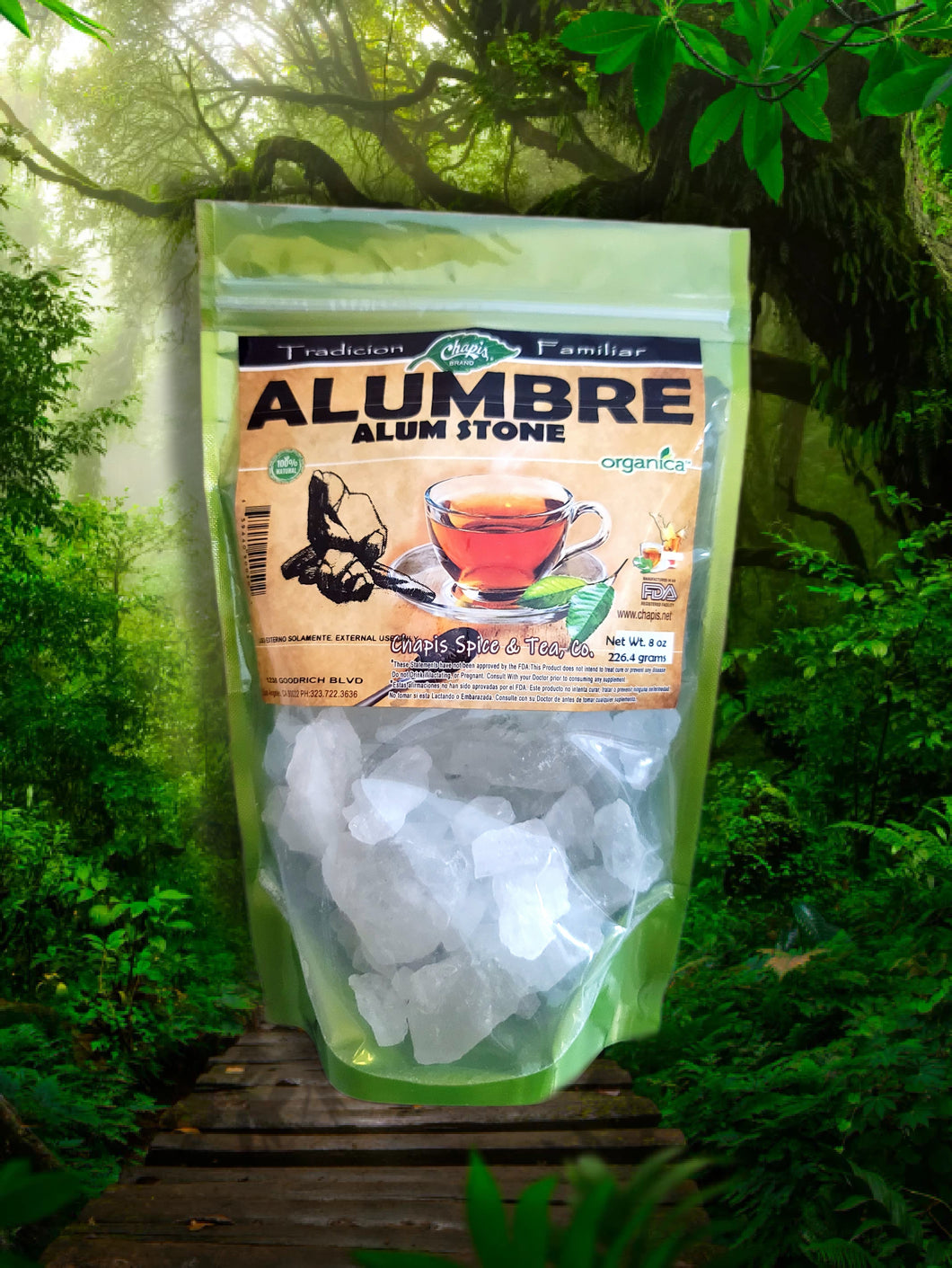 Alumbre/ Alum stone 10oz 283g