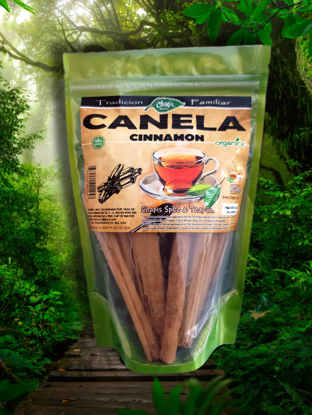 Canela/ Cinnamon 4oz 113g